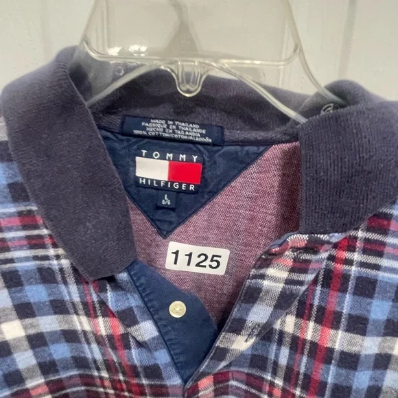 Tommy Hilfiger Classic Blue and Red Polo - Picture 7 of 12